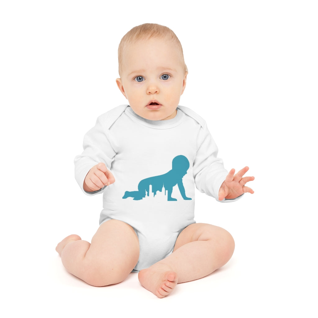 Baby Long-Sleeve Organic Bodysuit